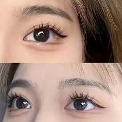 Anime Cosplay False Eyelashes 3D Wispy Japanese Style Manga Lashes