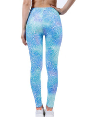 Geometric Ombre Print Women's Irregular Pants