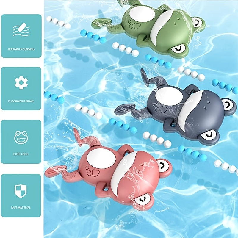1pc Baby Frog Bath Toy for Kids Fun Shower Water Play Pool Tub Birthday Gift