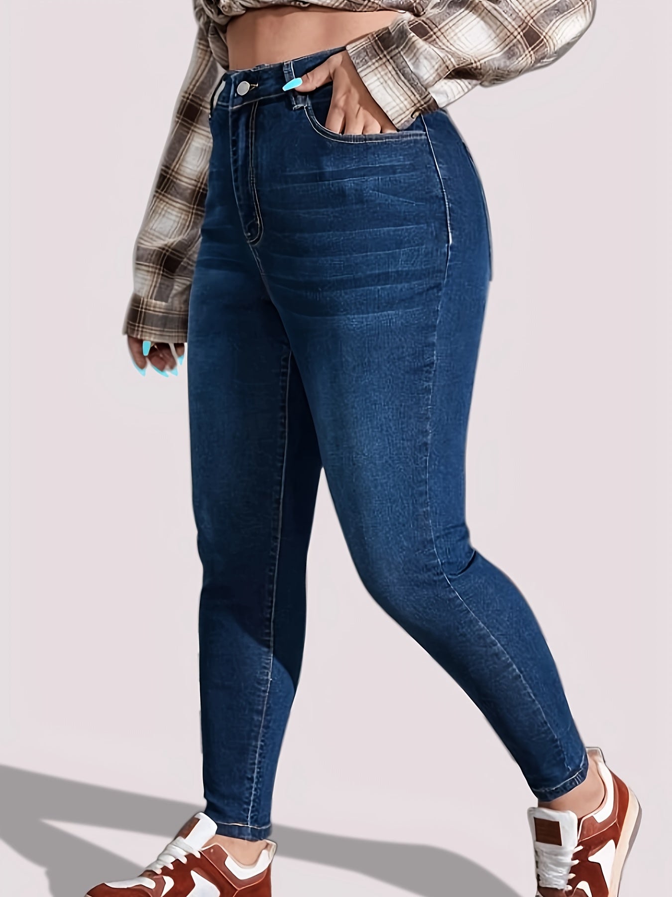 High Rise High Stretch Skinny Jeans