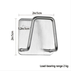 Stainless Steel Sponge Holder Wall Mount Sink Drain Rack