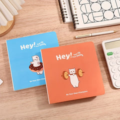 128 Pages Square Notebook for Students