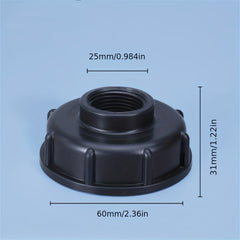 1-Inch Adjustable Control Valve for Straight through Joint Plants Watering