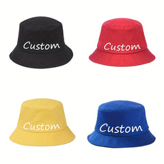 Reversible Fisherman's Bucket Hat with Personalized Embroidery