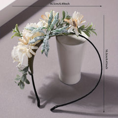 Rose Flower Headband Daily Hair Band Hair Accessories
