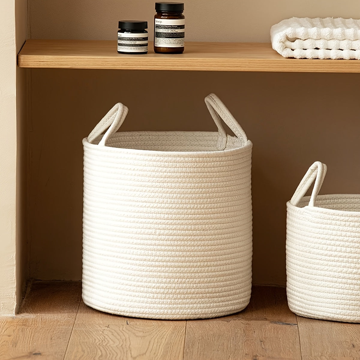 Portable Storage Bucket for Clothes, Toys, Diapers