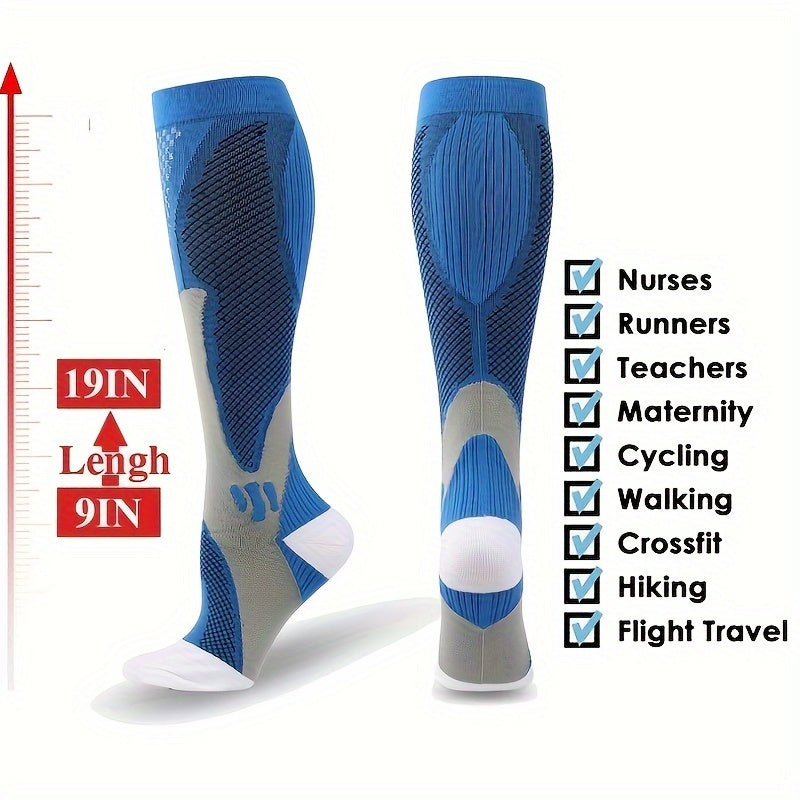 Men's Compression Sport Socks Sweat absorbing Nylon Blend