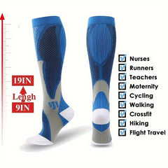 Men's Compression Sport Socks Sweat absorbing Nylon Blend