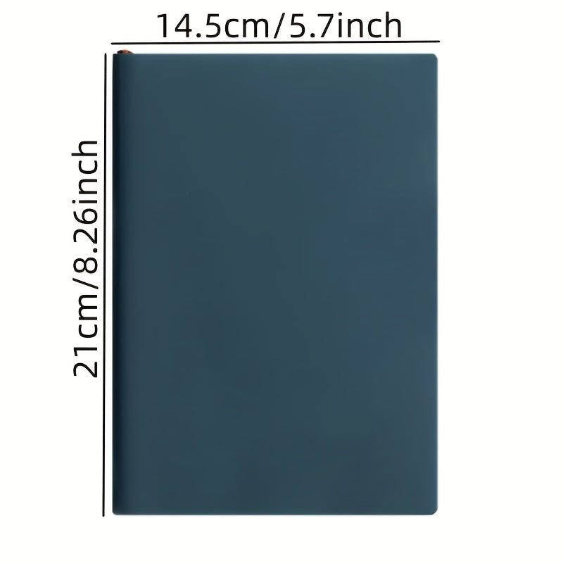 A5 Leather Notebook with 200 Pages