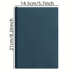 A5 Leather Notebook with 200 Pages