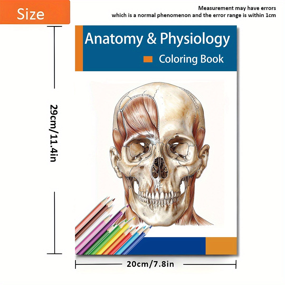 Anatomy & Physiology Coloring Book - Perfect Gift for Medical Students
