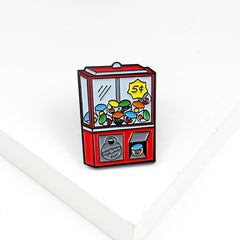 Egg Game Console Brooch with Creative Twist