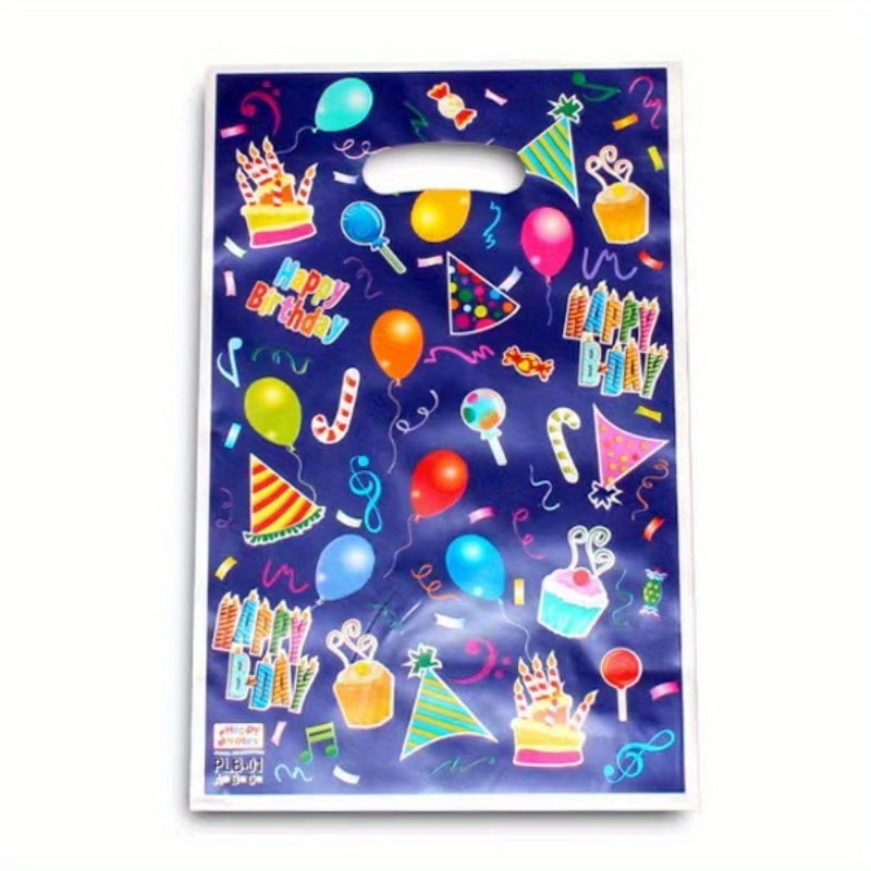 20pcs Happy Birthday Pearlescent Candy Bags