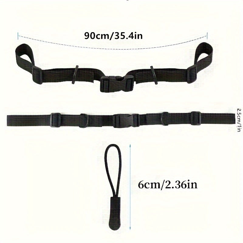 Adjustable Chest Straps & Zipper Pulls for Backpack Hiking - 12pcs