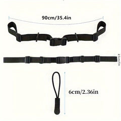 Adjustable Chest Straps & Zipper Pulls for Backpack Hiking - 12pcs