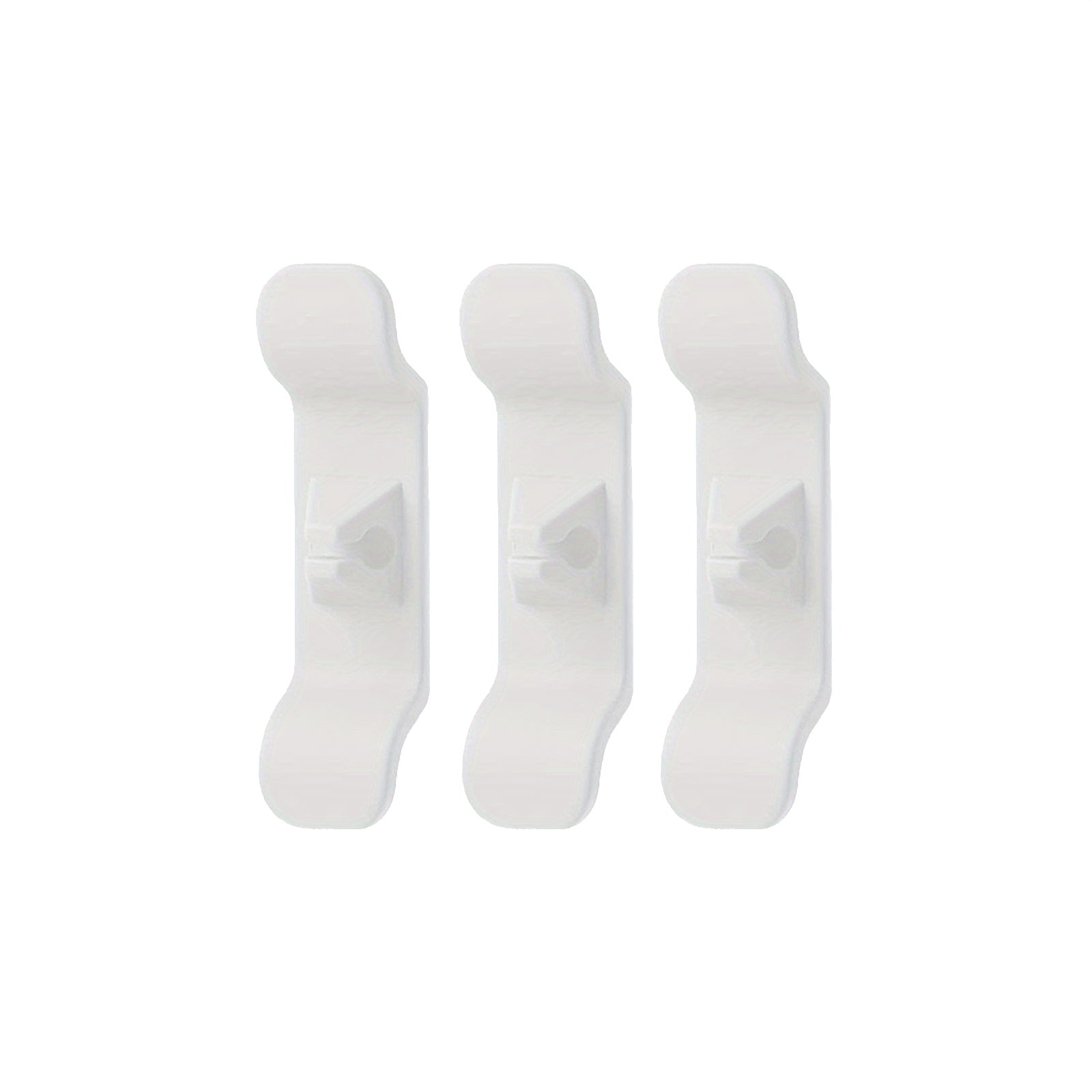3pcs Cord Winder Stick On Tidy Wrap Cable Hider Storage
