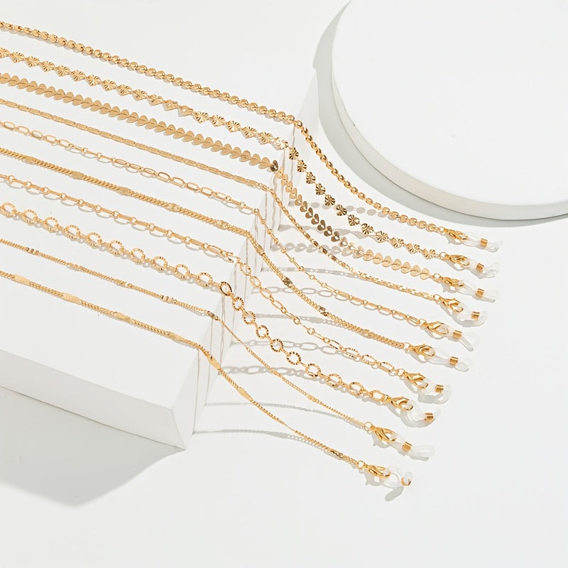 Preserved Glasses Chain Alloy Mask Chain Anti Slip Metal Lanyard