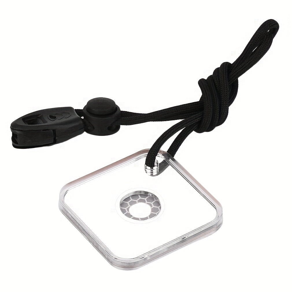 Heliograph Signal Mirror With Whistle Outdoor Emergency Survival Tool