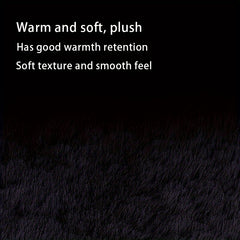 3pcs Winter Car Seats Pad Thickened Plush Warm Car Seats Cushion