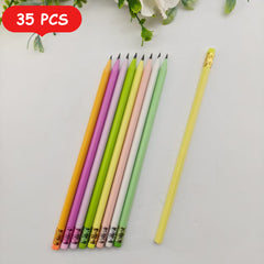 Customizable Resin Pencils in Macaron Colors - Personalized Writing Tools