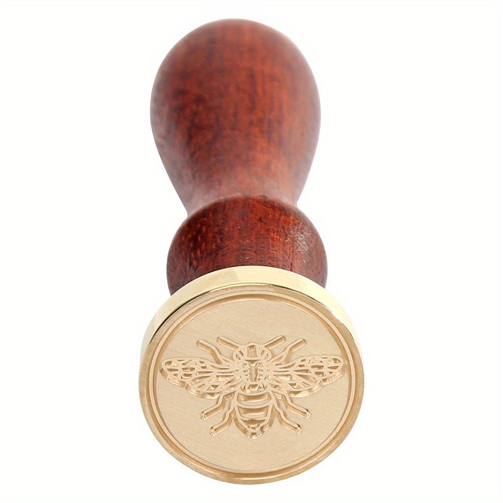 Retro Bee Pattern Fire Wax Seal for Envelope Cards