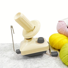 Hand-Operated Yarn Ball Winder for Crocheting