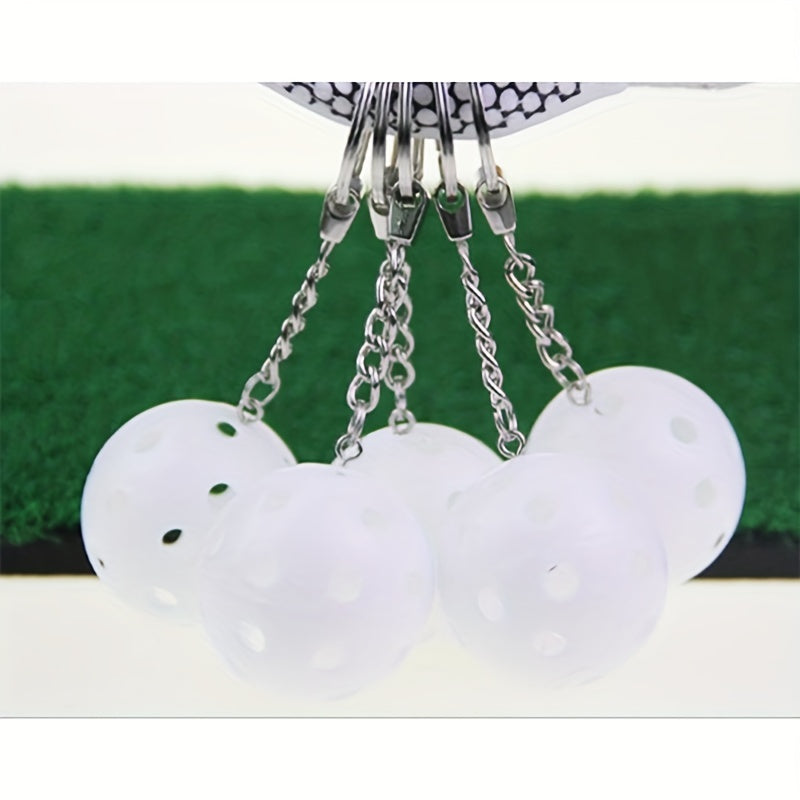 Pickleball Keychain Pendant Bag Car Ornament