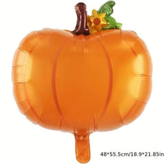 Thanksgiving Decoration Autumn Leaf Aluminum Balloon Set
