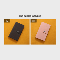 Frosted Leather Large Capacity Card Slot Long Holder