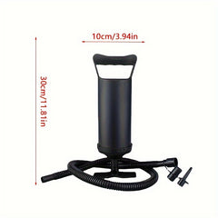 Portable Manual Foot Pump with 1m Hose for Inflatables, Balloons