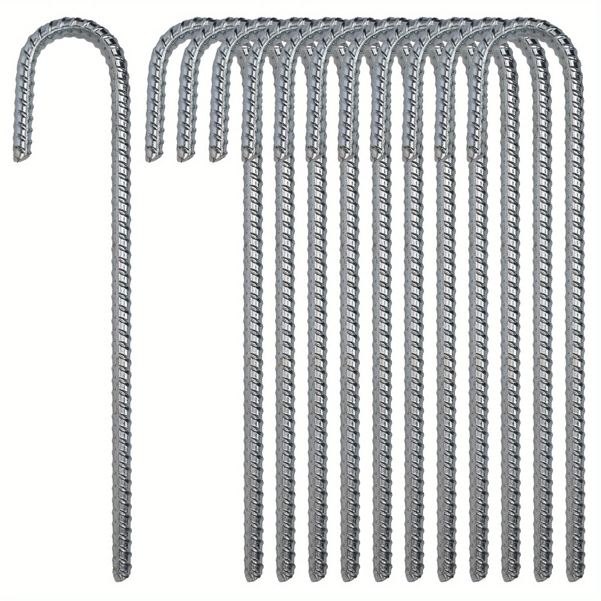 Heavy Duty Steel Ground Anchors 8mm 5/10/20pcs