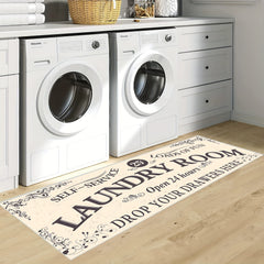 Non-slip Laundry Room Mat for Home Decor