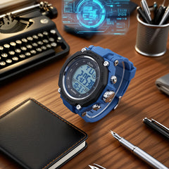 Boys' Waterproof Sports Watch with Alarm Timer