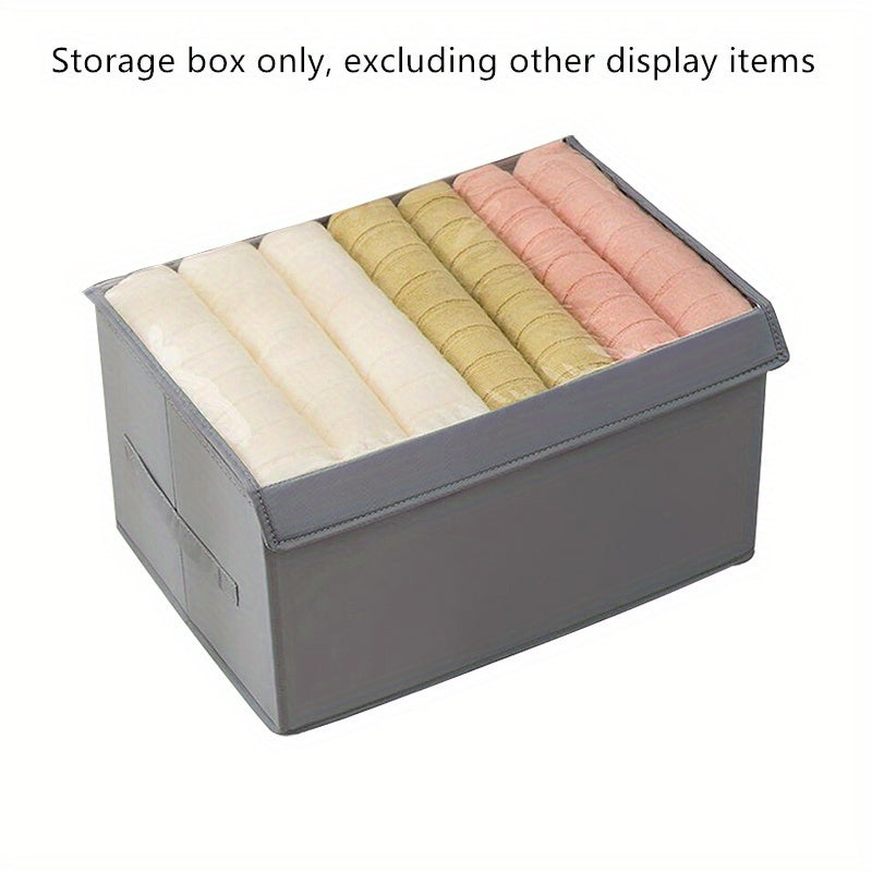 Oxford Cloth Storage Box With Lid Quilt Clothing Blanket Pillow Storage