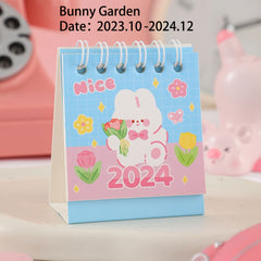 Tiny Cartoon Desk Calendar October - December