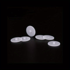50pcs Plastic Gear 0.5m 48 Teeth 1.95mm Aperture DIY Model Gear