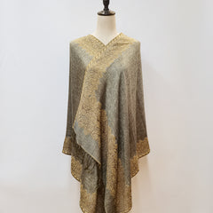 Boho Paisley Jacquard Tassel Scarf Wrap