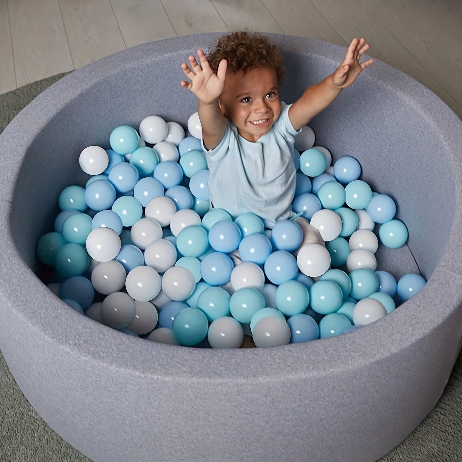 Crush Proof Plastic Ocean Balls Pack Of 10pcs