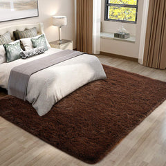 Soft Fluffy Large Plush Floor Blanket Bedroom Decor 62x90in