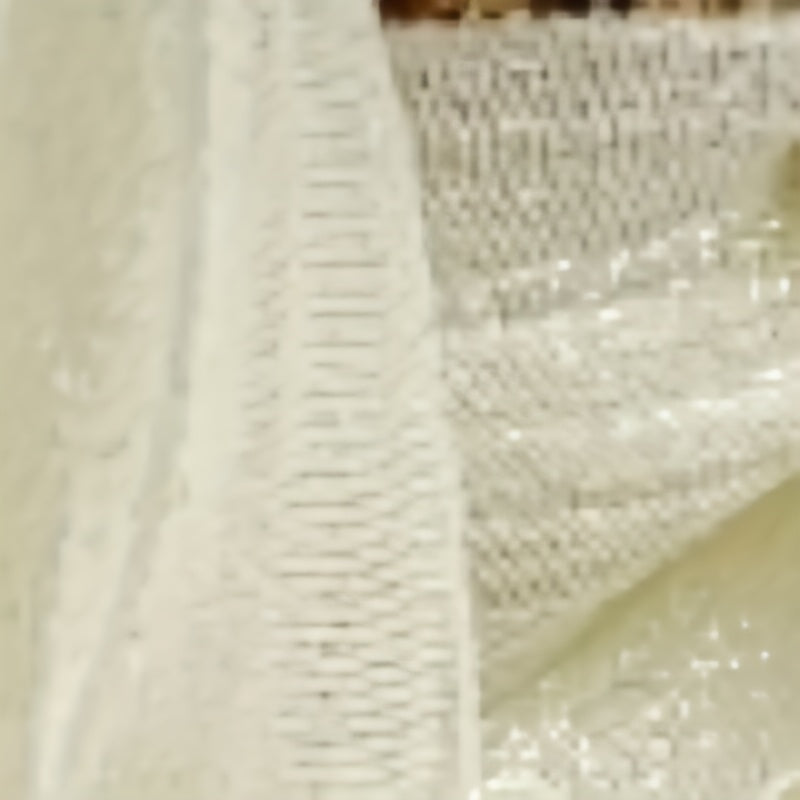 Braided Organza Headband Rhinestone Wide Headdress Hair Band