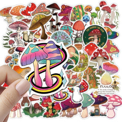 50pcs Doodle Stickers Waterproof for Journals Suitcases Phones
