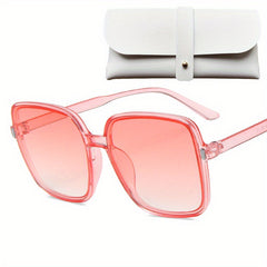6 Styles Square Sunglasses Men Women Brown Sunglasses Sunglasses Box