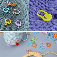 30pcs Crochet Needle Set: 10 Hooks, 10 Knitting Needles, Accessories