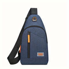 Men's Chest Bag Single Shoulder Crossbody Casual Diagonal Bag