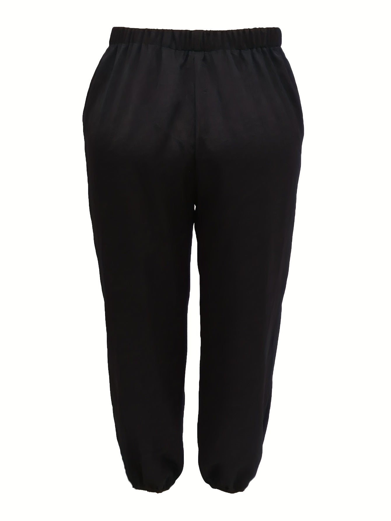  Women's Solid Color Harem Pants