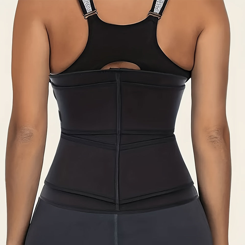 Zipper Waist Trainer Tummy Wrap Compression Women's Shapewear