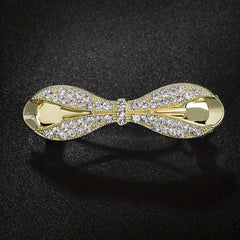 Crystal Bowknot Spring Clip Women's Hair Clip