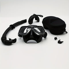 Diving Mask Aluminum Frame Snorkel Set For Diving