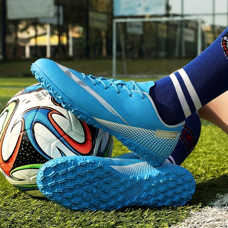 Youth Anti Skid Turf Football Boots Breathable Soccer Cleats