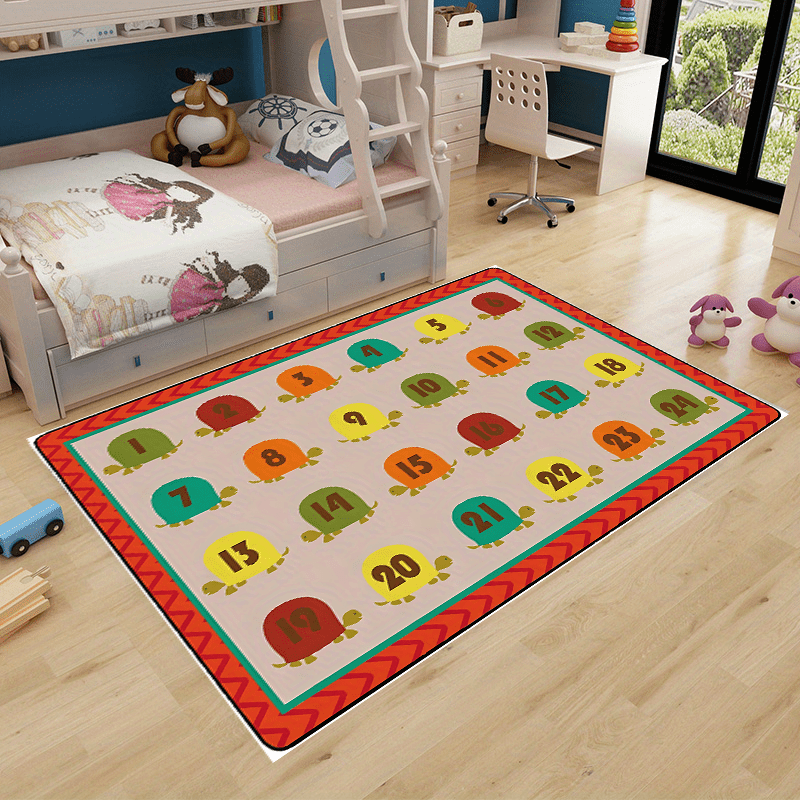 1pc Game Mat Large Carpet Area Carpet Living Room Bedroom Study